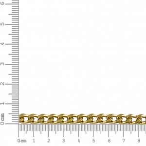 Corrente Elo Grumet Ouro 3,20mm