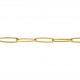 Corrente Elo Cartier Ouro 6,80mm