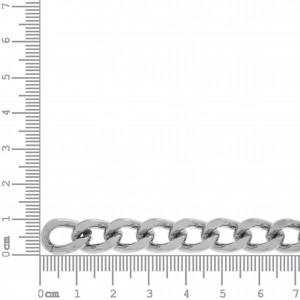 Corrente Elo Grumet Níquel 12,50mm
