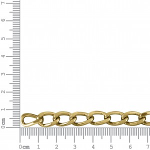 Corrente Elo Grumet Ouro 8,40mm