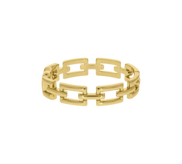 Bracelete Dourado Vazado 70mm