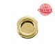 Passador Redondo Ouro 21mm