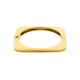 Bracelete Minimalista Dourado 68mm