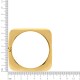 Bracelete Minimalista Dourado 68mm