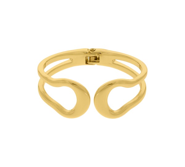 Bracelete Maxi Dourado 68mm