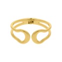 Bracelete Maxi Dourado 68mm