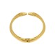 Bracelete Maxi Dourado 68mm