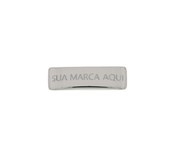 Placa Personalizada Níquel 35mm