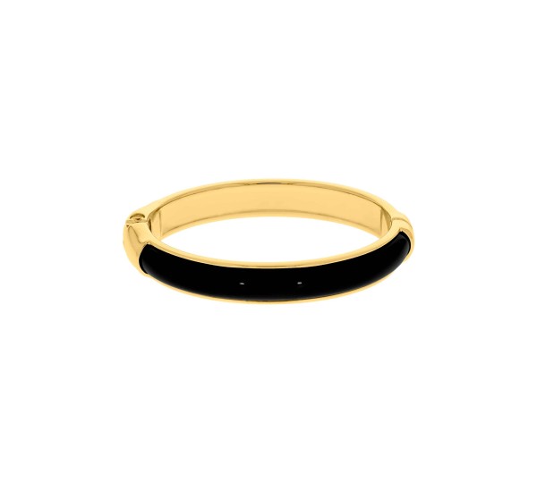 Pulseira Ouro com Preto 68mm