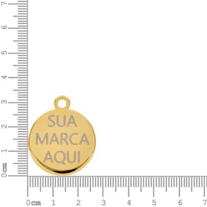 Pingente Medalha Personalizada 32mm