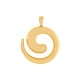 Pingente Espiral Ouro 55mm