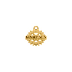 Pingente Engenharia Ouro 18mm