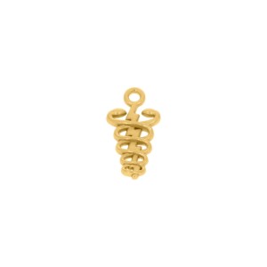 Pingente Fisioterapia Ouro 19mm