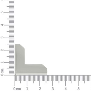 Cantoneira Níquel 26mm