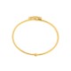 Bracelete Dourado Trevo 68mm