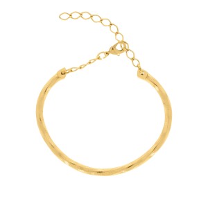 Bracelete Dourado Luxo 70mm