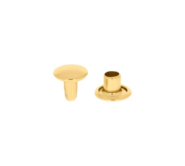 Rebite Completo Ouro 7mm