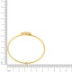 Bracelete Dourado Trevo Off White 68mm