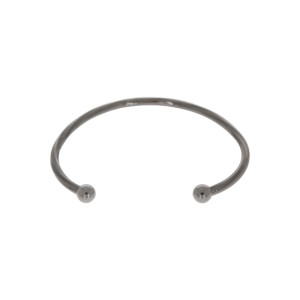 Bracelete Masculino Grafite 68mm