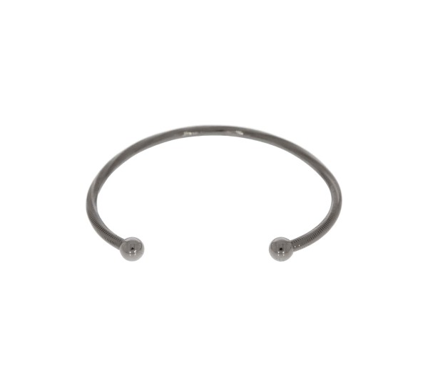 Bracelete Masculino Grafite 68mm