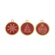 Conjunto Medalhas de Natal Ouro