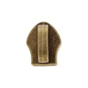 Cursor Zíper Nylon Ouro Velho 5mm